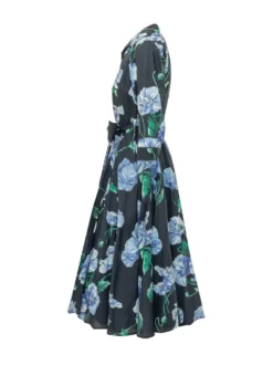 Spritz Dress with Collar and Belt
