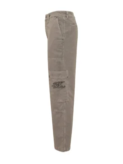 Straight Leg Cargo Pants with Patch Pockets