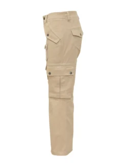 Straight-Leg Cargo Pants with Flap Pockets