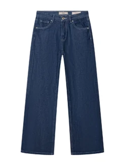 Straight Leg Denim Jeans