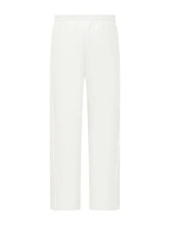 Straight Leg Pants with Elastic Waist
