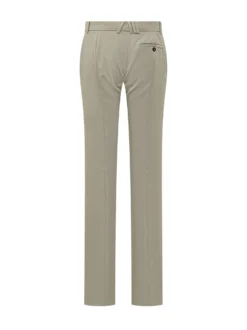 Straight-Leg Tailored Trousers