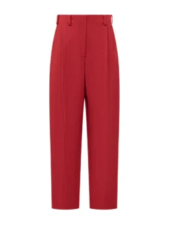 Straight-Leg Tailored Trousers