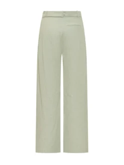 Straight Leg Trousers with Belt