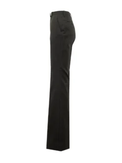 Straight Leg Trousers with Crease