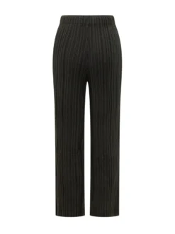Straight Leg Trousers with Pockets
