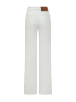Straight Leg Trousers with Pockets