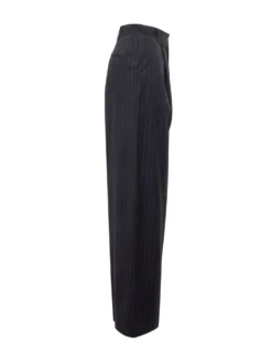 Straight Pinstripe Trousers