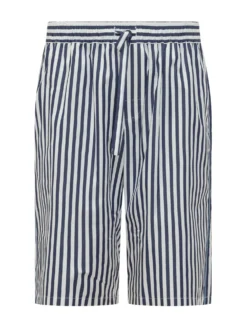 Striped Drawstring Shorts