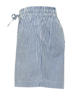 Striped Drawstring Shorts