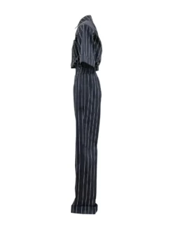Striped jumpsuit