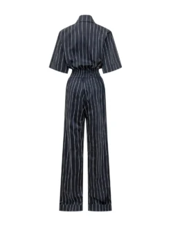Striped jumpsuit