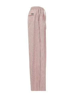 Striped Pants with Elastic Waist