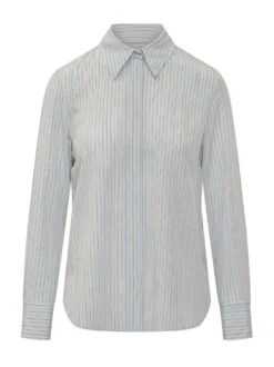 Striped Shirt with Classic Collar