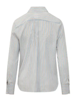 Striped Shirt with Classic Collar