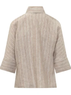 Striped Shirt with Collar