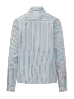 Striped Shirt with Embellishments