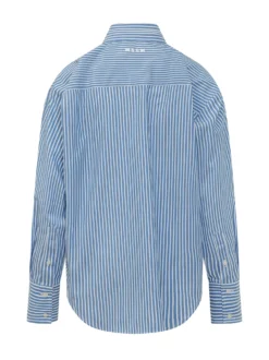 Striped Shirt With Embroidery