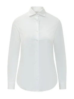 Striped Shirt with Patch Pocket