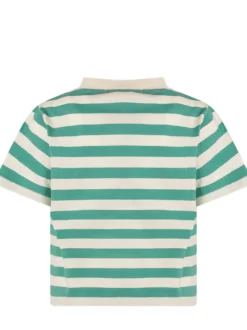 Striped T-shirt with Logo