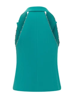 Structured Vest with Lapels