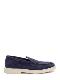 Suede Loafers with Thick Sole