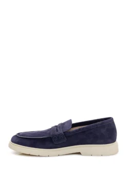 Suede Loafers with Thick Sole