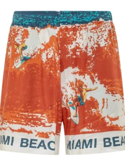 Surf Zuma Graphic Print Shorts