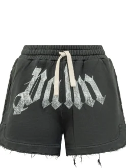 Sweatshorts with Drawstring and Print