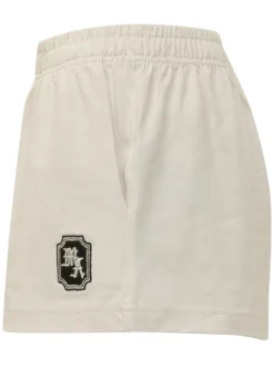 Sweatshorts with Elastic Waist and Logo Patch