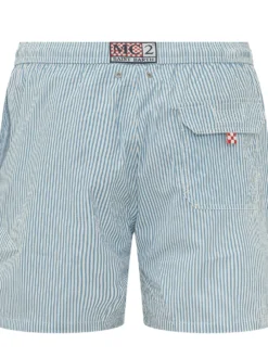 Swim Short a Righe con Coulisse