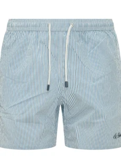 Swim Short a Righe con Coulisse