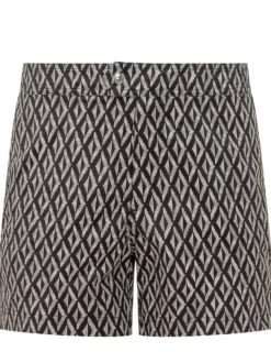 Swim Short con Stampa Geometrica