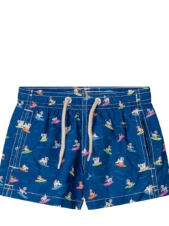 Swim Shorts with Graphic Print