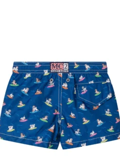 Swim Shorts with Graphic Print