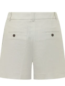 Tailored Bermuda Shorts with Pleats