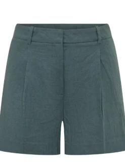 Tailored Bermuda Shorts with Pleats