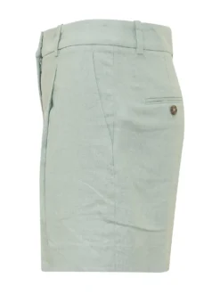 Tailored Bermuda Shorts with Pleats