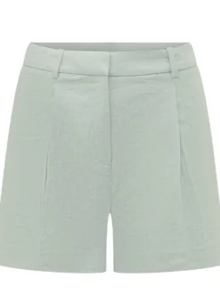 Tailored Bermuda Shorts with Pleats