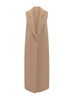 Tailored Long Vest