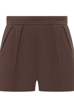 Tailored Shorts with Pleats
