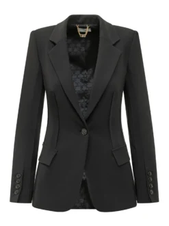 Tailored Single-Breasted Blazer