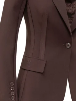 Tailored Single-Breasted Blazer