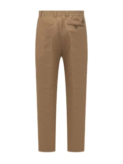 Tailored Trousers with Front Pleat