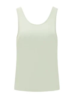 Tank Top with Wide Neckline