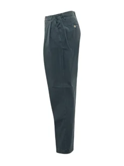 Tapered Pleated Trousers