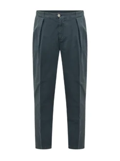 Tapered Pleated Trousers