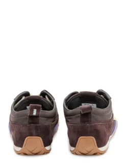 TB304 Sneakers with Laces and Suede Inserts