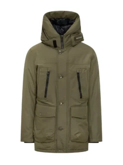 Technical Parka with Multiple Pockets Woolrich
