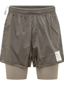Techsilk Layered Shorts
